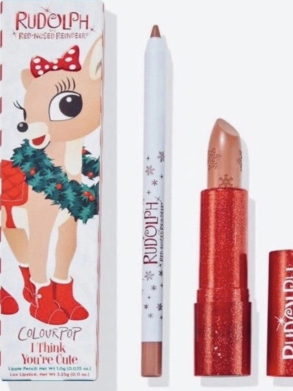 "Clarice" I Think You're Cute Lip Duo Rudolph Colourpop Cosmetics